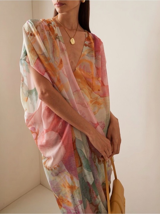 Andrea Iyamah Dresses & Skirts - NWT Andrea Iyamah Adi Kaftan Dress or Cover Up Size S / M